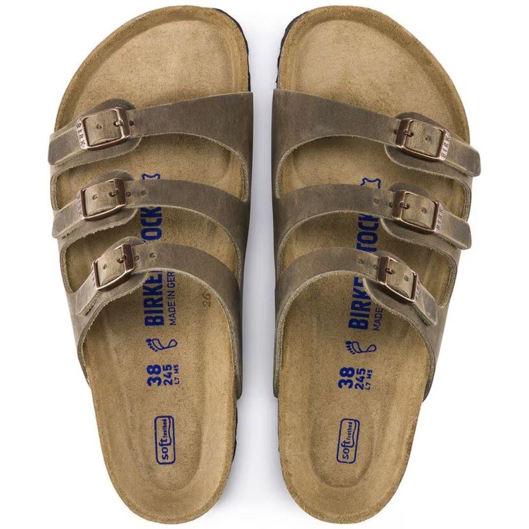 Birkenstock Women's Florida Soft Footbed Oiled Leather Sandal